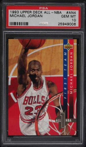 1993-94 Upper Deck All-NBA Michael Jordan #AN4 PSA 10 Gem Mint