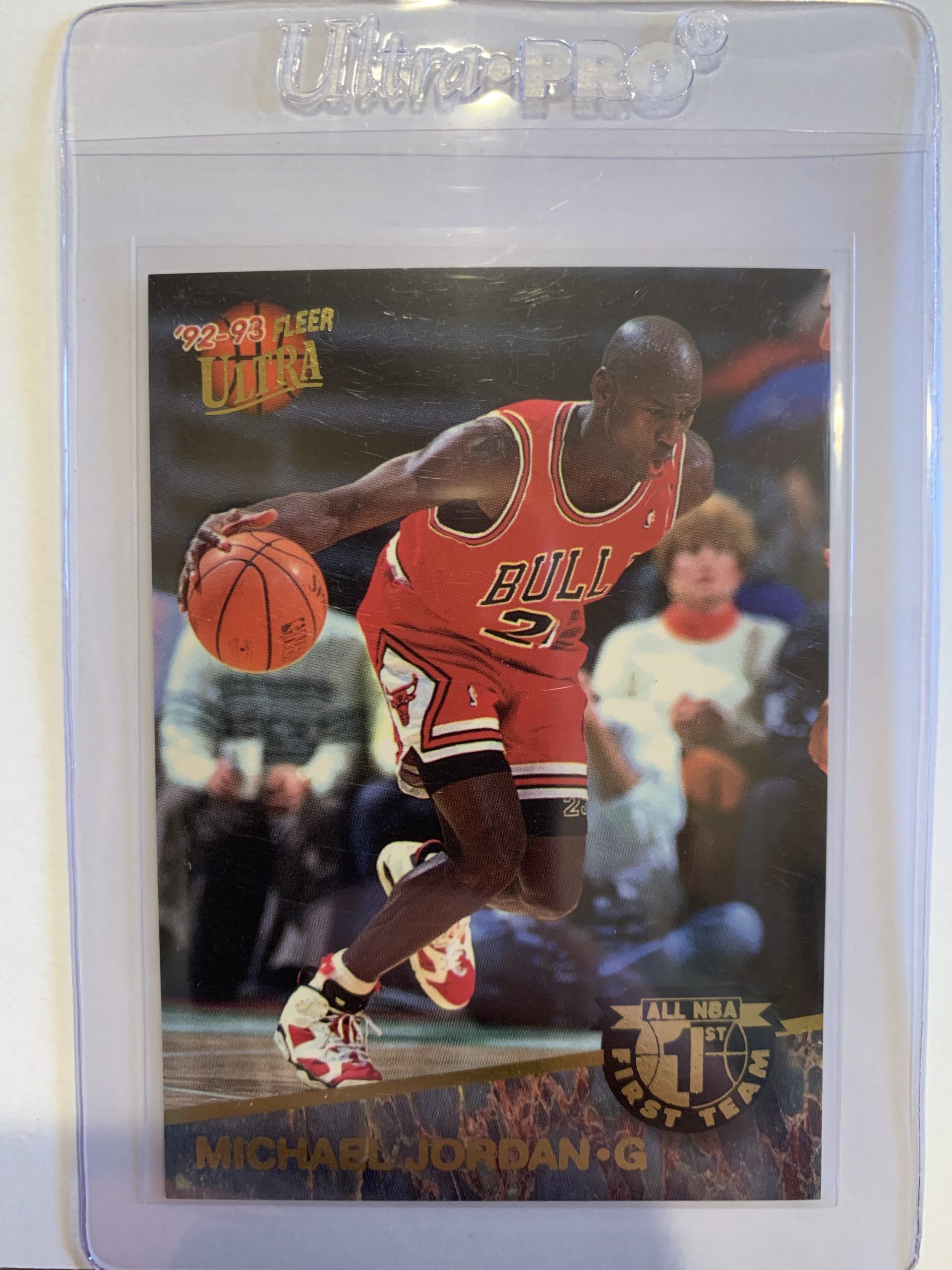 1992-93 Fleer Ultra All NBA First Team Michael Jordan #4 - MJ Collection
