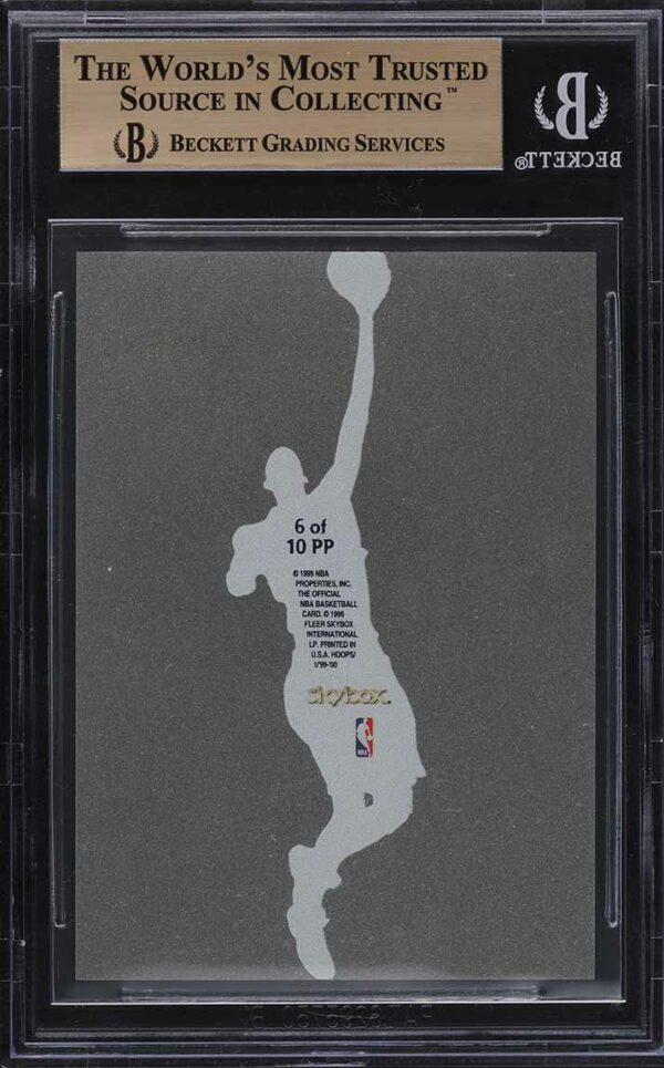 1999-2000 Hoops Pure Players 100% Kevin Garnett /100 #PP6 BGS 10 PRISTINE POP 2 - Image 2