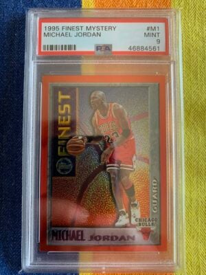 1995-96 Finest Mystery Michael Jordan #M1 PSA 9 Mint