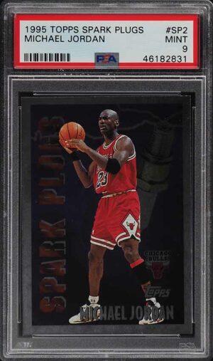 1995-96 Topps Spark Plugs Michael Jordan #SP2 PSA 9 MINT