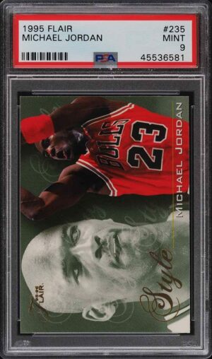1995-96 Flair Basketball Michael Jordan #235 PSA 9 MINT