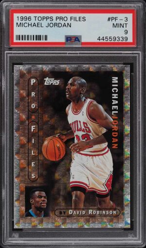 1996-97 Topps Pro Files Michael Jordan #PF-3 PSA 9 MINT
