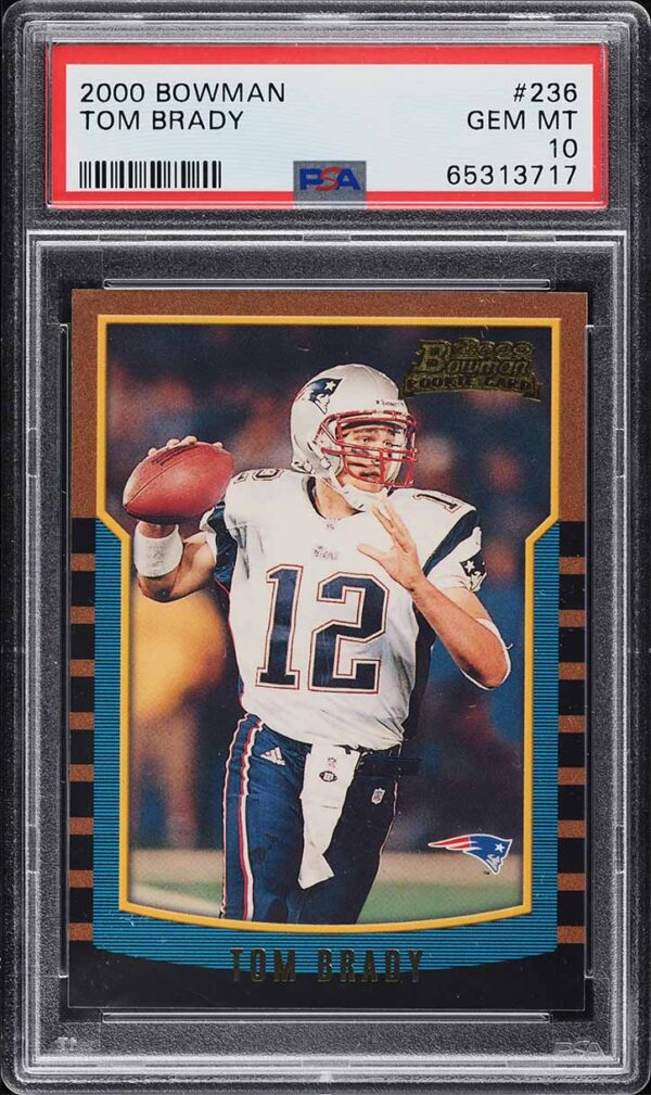 2000 BOWMAN TOM BRADY #236 PSA 10 GEM MINT