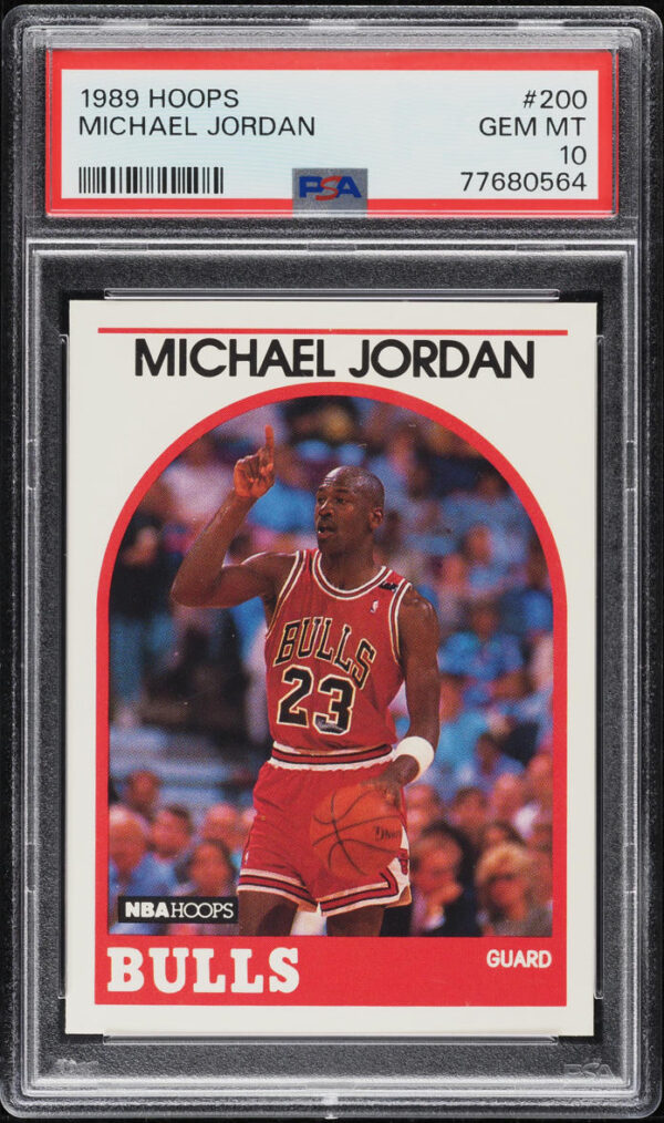 1989-90 HOOPS MICHAEL JORDAN #200 PSA 10 GEM MINT
