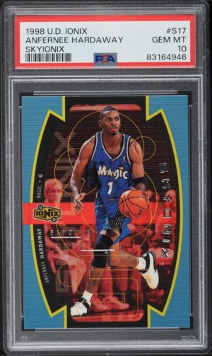 1998-99 UPPER DECK IONIX SKYONIX ANFERNEE HARDAWAY #S17 PSA 10 GEM MINT