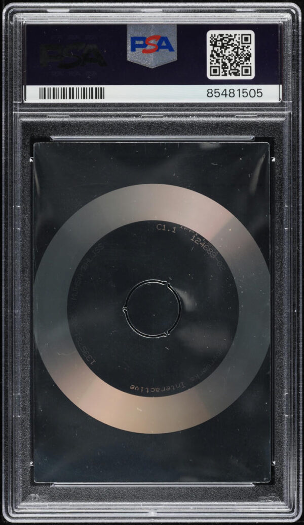 1997-98 UPPER DECK POWERDECK RED AUDIO MICHAEL JORDAN PSA 9 MINT - Image 2
