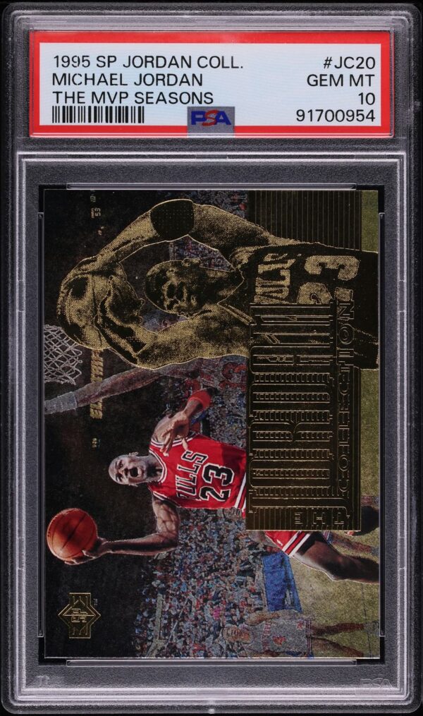 1995 SP Collection The MVP Seasons Michael Jordan #JC20 PSA 10 GEM MINT