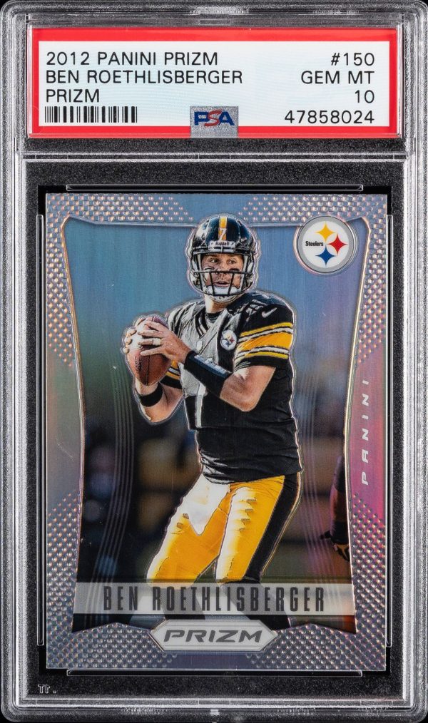 2012 Panini Prizm Silver Ben Rothlisberger #150 PSA 10 Gem Mint