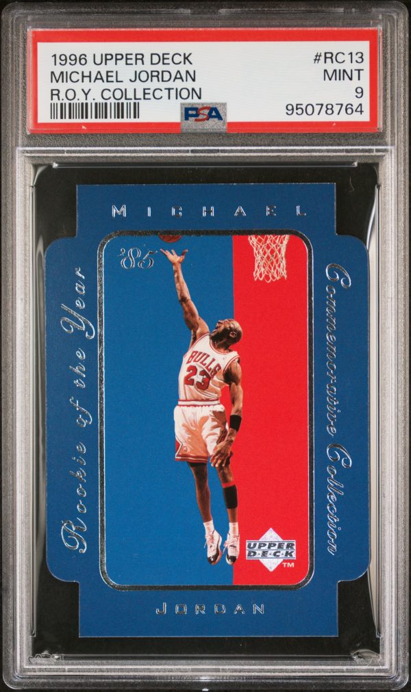 1996 Upper Deck ROY Collection Michael Jordan #RC13 PSA 9 Mint