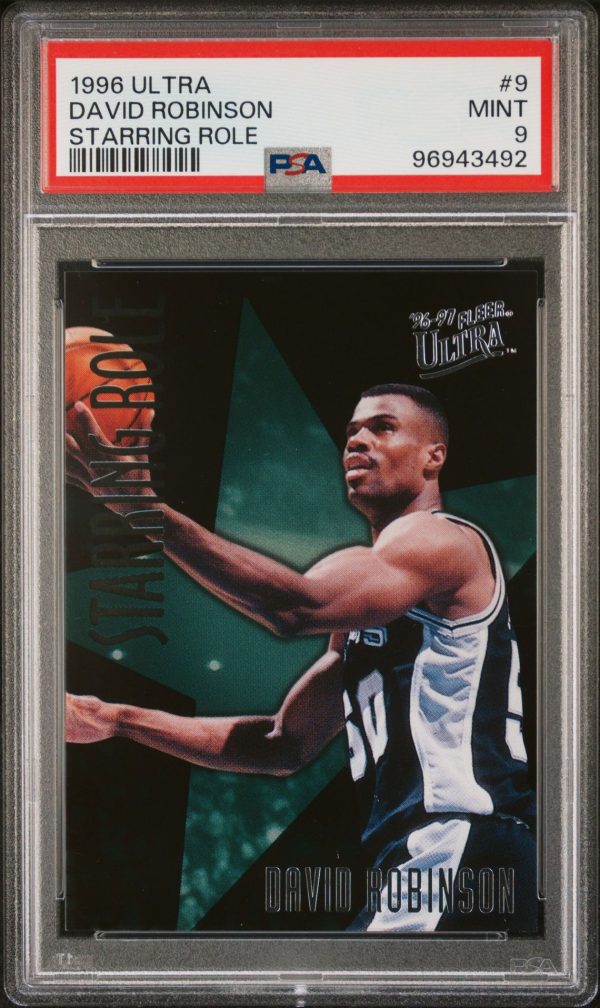 1996 Ultra Starring Role David Robinson #9 PSA 9 Mint