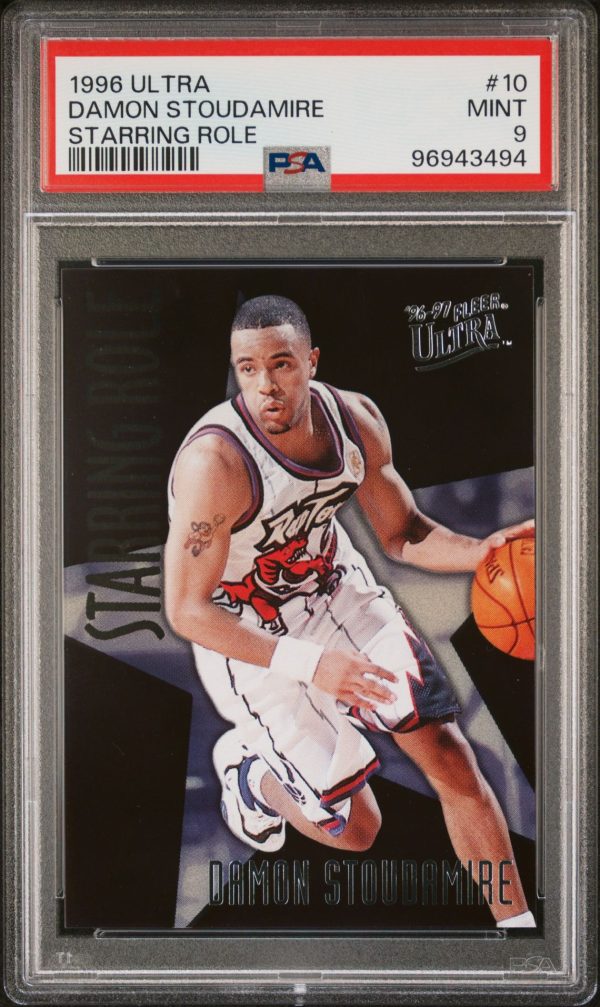 1996 Ultra Starring Role Damon Stoudamire #10 PSA 9 Mint