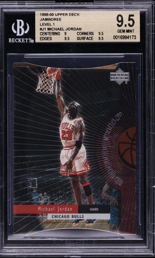 1999 Upper Deck Jamboree Level 1 Michael Jordan /100 #J1 BGS 9.5 GEM MINT