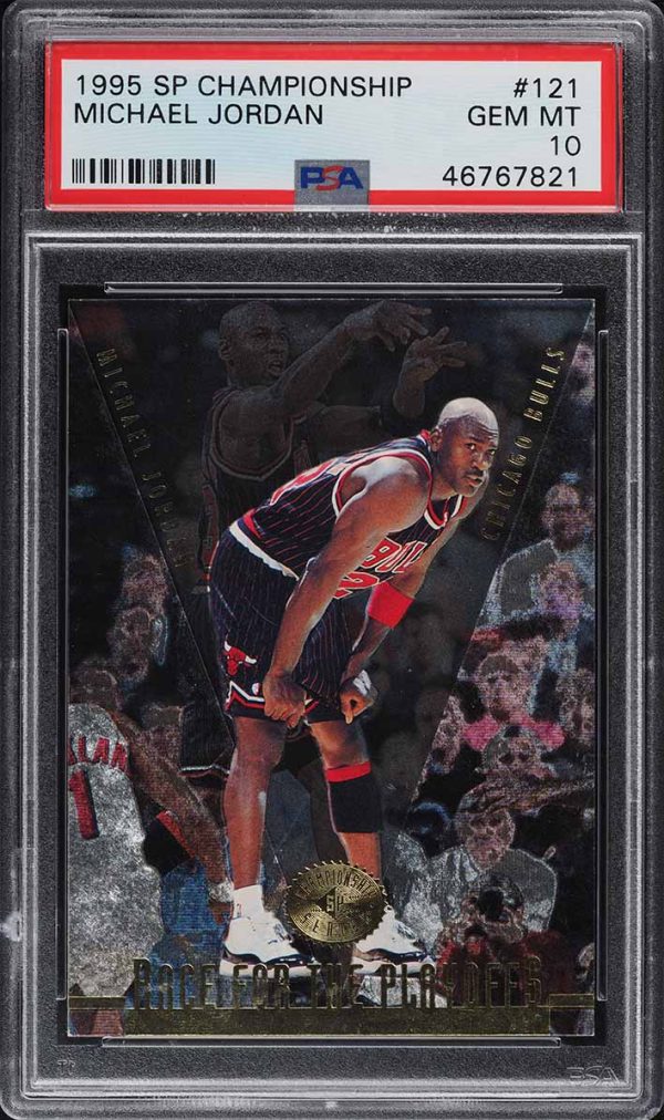 1995 SP Championship Michael Jordan #121 PSA 10 GEM MINT