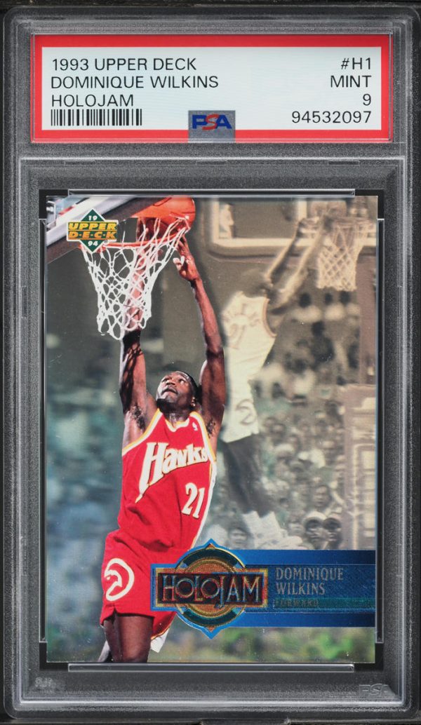 1993 Upper Deck Holojam Dominique Wilkins #H1 PSA 9 MINT