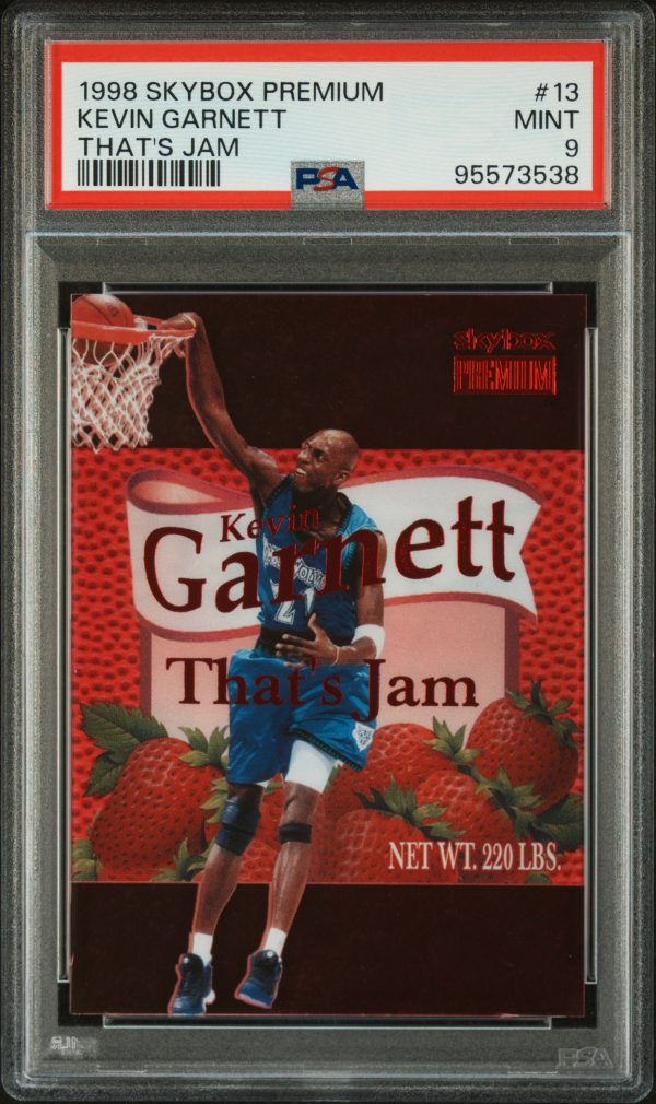 1998 Skybox Premium That's Jam Kevin Garnett #13 PSA 9 Mint