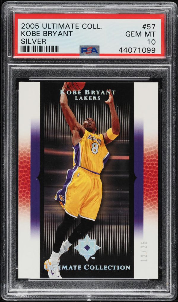 2005 Ultimate Collection Silver Kobe Bryant /25 #57 PSA 10 GEM MINT