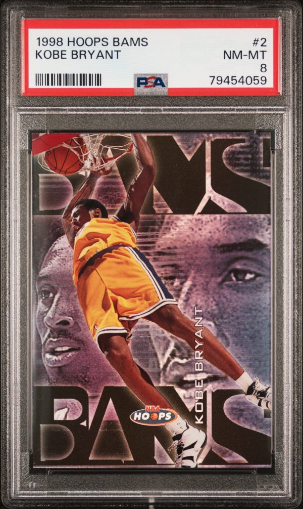 1998 Hoops Bams Kobe Bryant #2 PSA 8