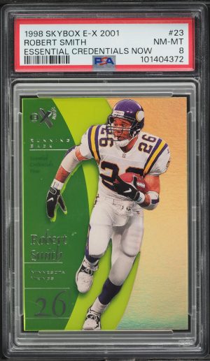 1998 Skybox E-X2001 Essential Credentials Now Robert Smith /23 #23 PSA 8 NM-MT