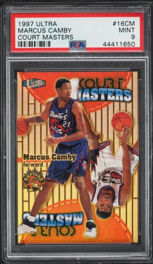 1997 Ultra Court Masters Marcus Camby #16CM PSA 9 MINT