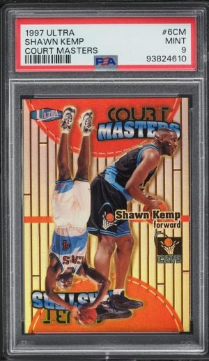 1997 Ultra Court Masters Shawn Kemp #6CM PSA 9 MINT