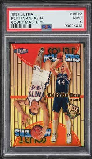 1997 Ultra Court Masters Keith Van Horn ROOKIE #19CM PSA 9 MINT