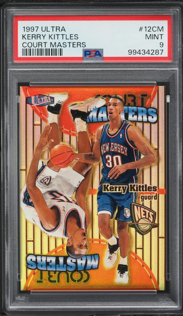 1997 Ultra Court Masters Kerry Kittles #12CM PSA 9 MINT