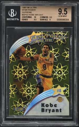 1997 Ultra Star Power Supreme Kobe Bryant #SPS3 BGS 9.5 Gem Mint