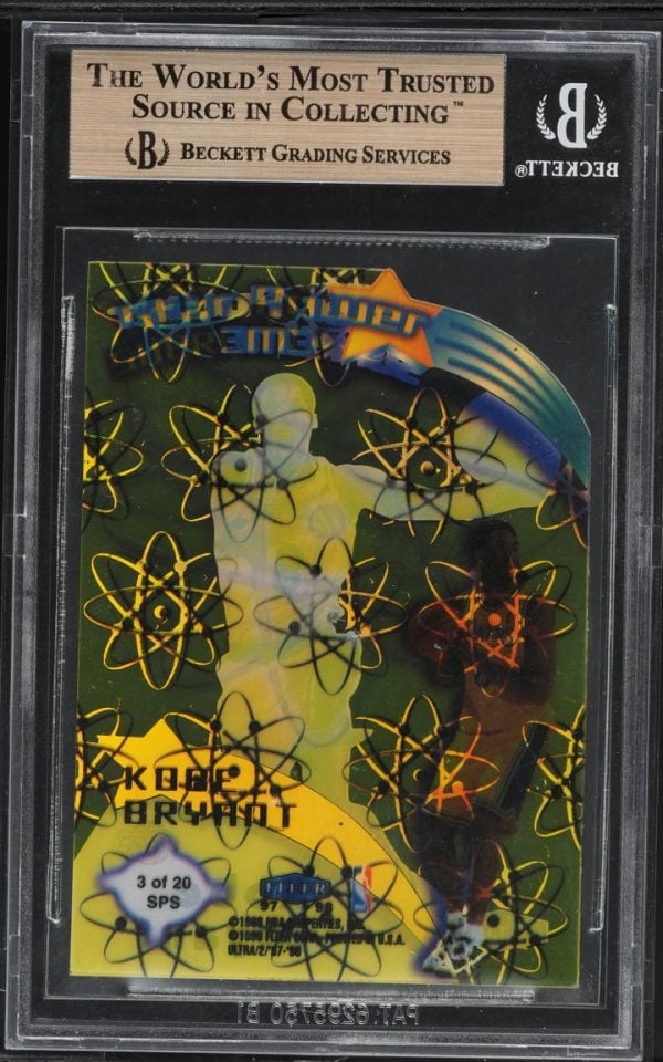 1997 Ultra Star Power Supreme Kobe Bryant #SPS3 BGS 9.5 Gem Mint - Image 2