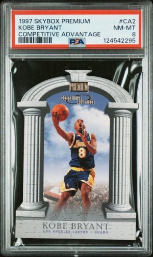 1997 Skybox Premium Competitive Advantage Kobe Bryant #CA2 PSA 8