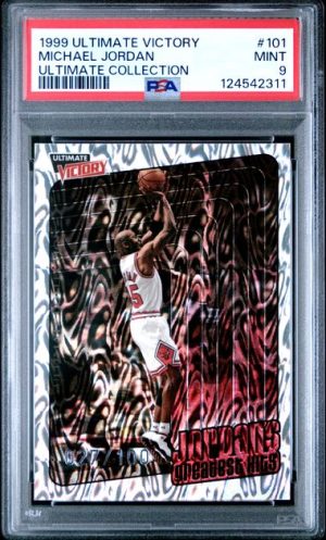 1999 Ultimate Victory Ultimate Collection Michael Jordan /100 #101 PSA 9