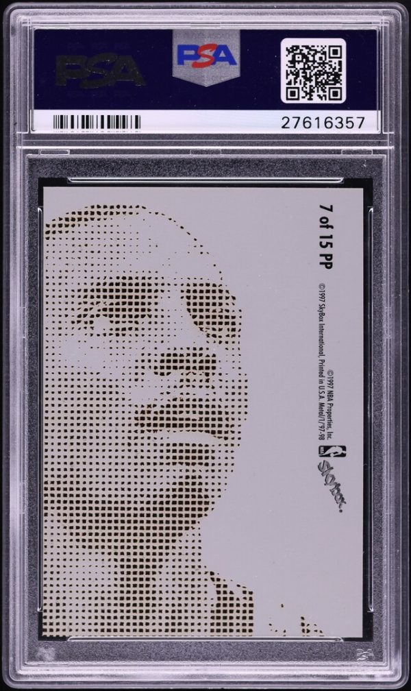 1997 Metal Universe Platinum Portraits Anfernee Hardaway #7 PSA 10 GEM MINT - Image 2